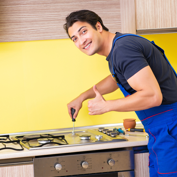 can you provide references from satisfied stove repair customers in Vallonia Indiana